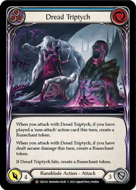 Dread triptych 初版3枚セット　Flesh and Blood Dread Triptych 3枚 flesh and blood