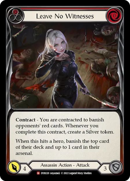 Flesh and Blood Leave No Witnesses RF